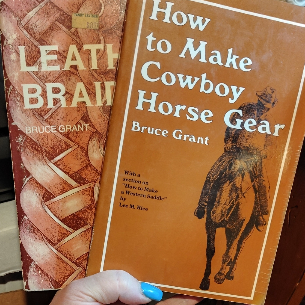 Leather Braiding and Cowboy Horse Gear Books
